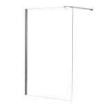 Perete de duș walk-in Leziter River 100x190 cm, sticlă securizată 6 mm