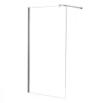 Perete de duș walk-in Leziter River 90x190 cm, sticlă securizată 6 mm