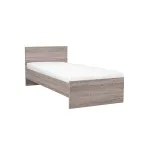 Pat single Leziter Miami 90x200 cm, stejar York, design modern minimalist