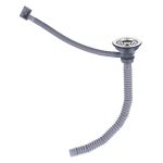 Sifon flexibil Leziter pentru chiuvetă cu 1 bazin, scurgere bucătărie 11 cm