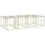 Coteț de găini, 800x400x200 cm, lemn masiv de pin impregnat GartenMobel Dekor