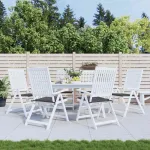 Perne scaune grădină 6 buc. antracit 40x40x4 cm țesătură Oxford GartenMobel Dekor