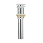 Ventil de scurgere Leziter click-clack, fără preaplin, pentru chiuvetă standard