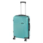 Valiză mare Leziter TraveLux Pro cu carcasă rigidă ABS, 76 cm, albastru lagună