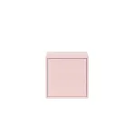 Dulap de perete Leziter Boxie cu 1 ușă, 40x40x37 cm, roz, modular