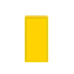 Dulap de perete Leziter Boxie cu 1 ușă, 80x40x37 cm, galben