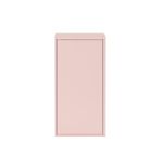 Dulap de perete Leziter Boxie, 1 ușă, roz, 80x40x37 cm, modular