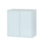 Dulap de perete Leziter Boxie cu 2 uși, 80x80x37 cm, albastru