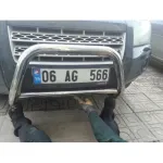 Bullbar inox compatibil Land Rover Freelander 2 (2007+) cu accesorii prindere, cod K15