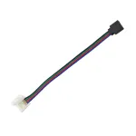Conector bandă LED RGB cu cablu, 4 pini, pentru bandă 5050 (OEM)