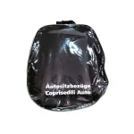 Huse auto universale 2+1 din material textil, set 6 piese pentru scaun dublu