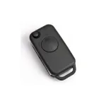 Carcasa cheie/telecomanda compatibila Mercedes 1 buton, cu lamela metalica – Cod 1070