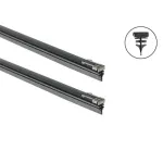 Lamele ștergătoare universale ART, tăiabile până la 28 inch, set 2 bucăți