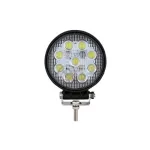 Proiector LED auto 27W Spot Beam 30° 12–24V, IP67, suport reglabil (CH07)