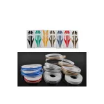 Bandă decorativă auto 2 linii pentru caroserie, 10 mm x 10 m, JK-350