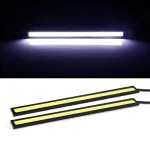 Set lumini de zi LED COB 17 cm, slim, lumină puternică (2 buc.)