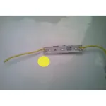 Modul LED 3x SMD 2835, 12V, lumina galbena, rezistent la apa, cu banda adeziva