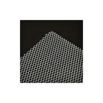 Plasă tuning din aluminiu cromat 100x33 cm pentru grilă auto, universală