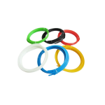 Inele protectie jante auto universale, decorative, multicolor, plastic flexibil