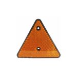 Triunghi portocaliu reflectorizant cu prindere in 2 puncte  Cod: TR014