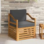 Set de canapele de exterior cu pernă natural 67 x 63 x 73 cm GartenMobel Dekor