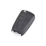 Carcasă cheie briceag compatibilă Opel, 3 butoane, cu lamelă metalică (Cod 1508)