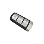 Carcasă telecomandă cheie compatibilă Volkswagen, 3 butoane, cu lamelă – Cod 1307