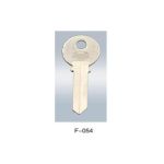 Cheie universală metalică pentru uși interior/exterior, compatibilă cu yale clasice F-054