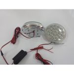 Proiectoare LED DRL 107B cu 20 LED-uri High Power, lumină alb rece 6000K