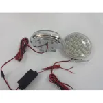 Proiectoare LED DRL 107B cu 20 LED-uri High Power, lumină alb rece 6000K