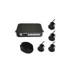 Sistem senzori parcare spate 12V cu buzzer, 4 senzori universali OEM