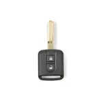 Carcasă cheie telecomandă compatibilă Nissan, 2 butoane, cu lamelă metalică – Cod 8005