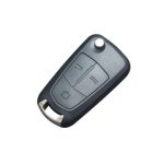 Carcasă cheie telecomandă compatibilă Opel, 3 butoane, cu lamelă metalică – Cod 3030