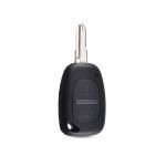 Carcasă cheie telecomandă compatibilă Renault, 2 butoane, cu lamelă metalică (Cod 7009)
