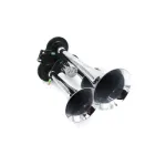 Claxon auto 3 goarne 24V, 150 dB, model CA301 pentru camioane