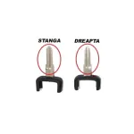 Lamă + carcasă cheie telecomandă compatibilă Opel, tip dreapta, cod 3337C