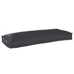 Pernă Negru 100 x 40 x 8 cm Material Oxford GartenMobel Dekor