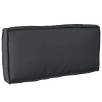 Pernă Negru 80 x 40 x 12 cm Material Oxford GartenMobel Dekor