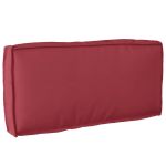 Pernă Roșu Vin 80 x 40 x 12 cm Material Oxford GartenMobel Dekor