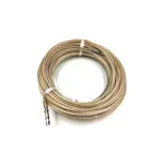 Cablu sigiliu vamal din oțel 44 m, Ø6 mm, acoperit PVC auriu (ART44)