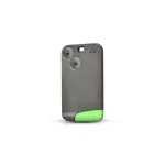 Carcasă cheie/telecomandă compatibilă Renault, 2 butoane, cu lamelă metalică – Cod 1200