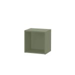 Dulap de perete deschis Leziter Boxie, modular, 40x40x27 cm, verde