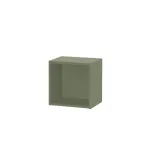 Dulap de perete deschis Leziter Boxie, modular, 40x40x27 cm, verde