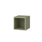 Dulap de perete deschis Leziter Boxie, verde, 40x40x37 cm, modular