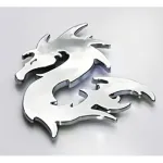 Ornament auto cromat Dragon 3D, autoadeziv, OEM (cod 06973DRG)
