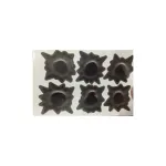 Abțibild 3D cu urme de gloanțe mari, set 6 bucăți, cod 3D-FK6