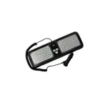 Lampă LED stroboscopică 12V pentru parasolar, portocalie, 12 moduri (Cod 113A)