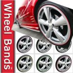 Bandă autocolantă roșie pentru jante/caroseriе, 0,64 cm x 9,6 m, cu sculă