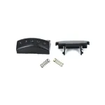Kit butoane și arcuri pentru capac cotieră VW/Skoda, negru, OEM 18D 867 173 82V