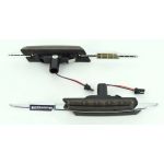 Set lămpi laterale LED fumurii CANBUS pentru semnalizare BMW Seria 3 E46 (1998–2001)